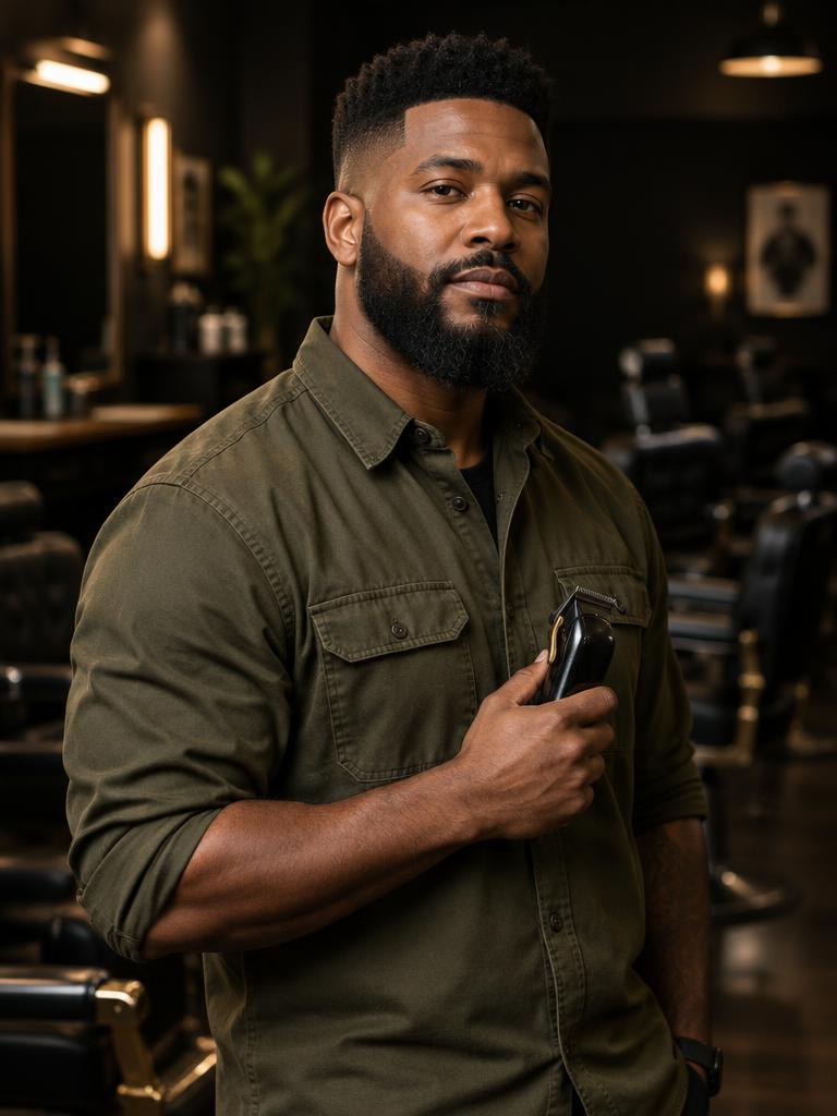 Andre Okafor, demo barber profile