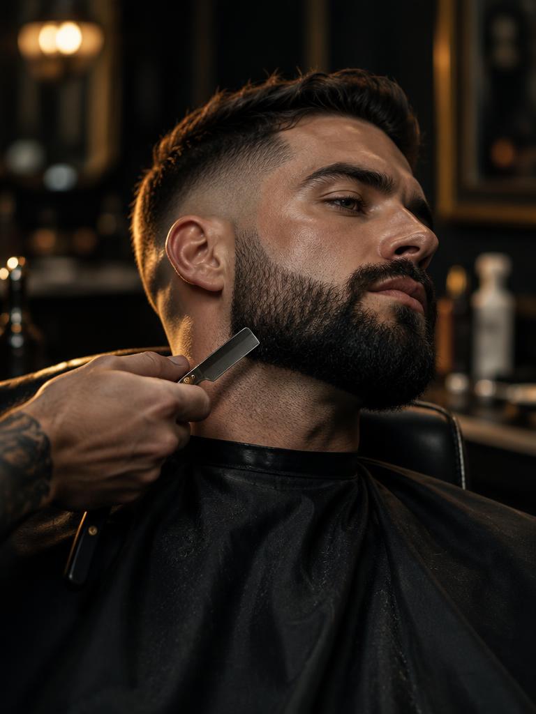 Beard + Cut haircut