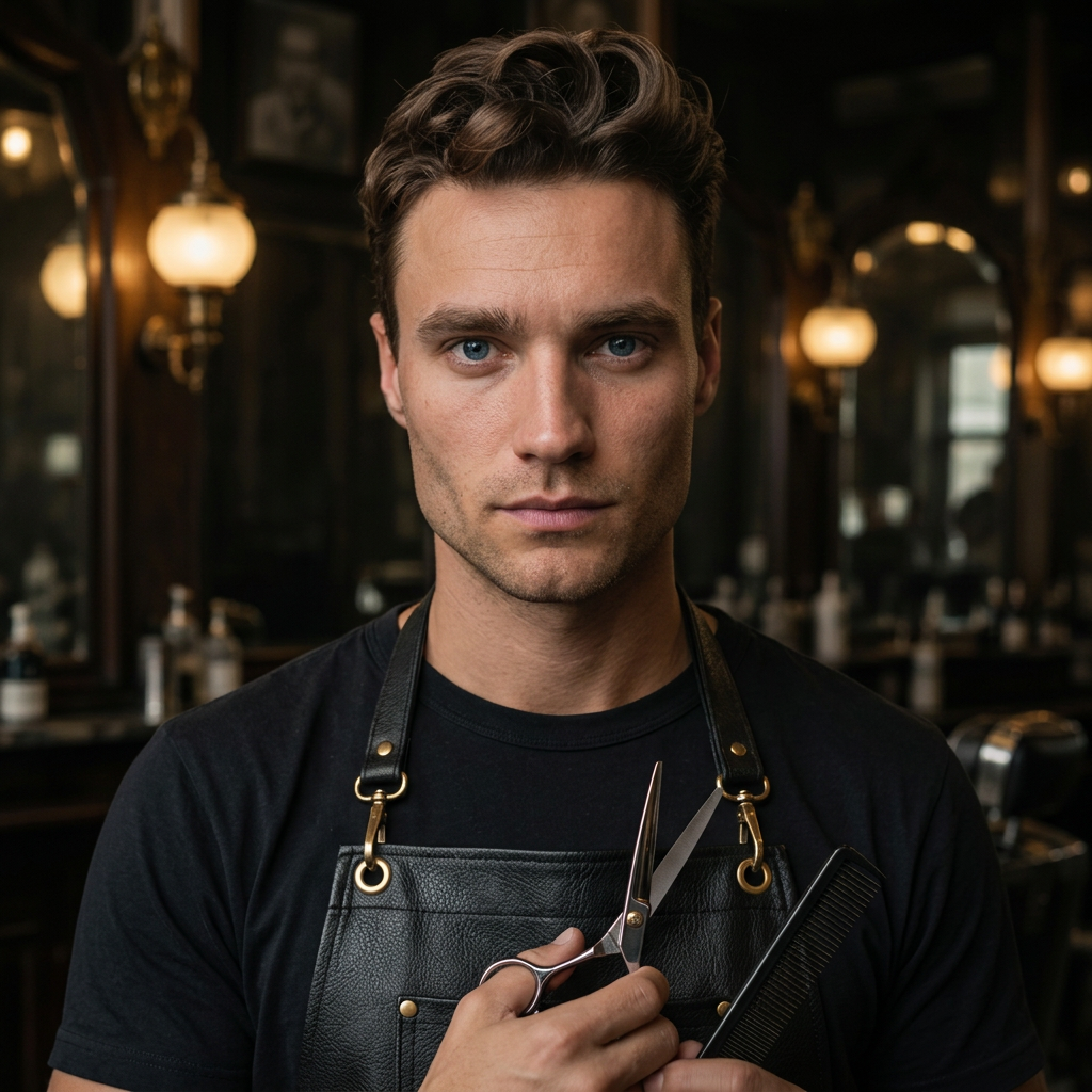 Felix Haas, demo barber profile