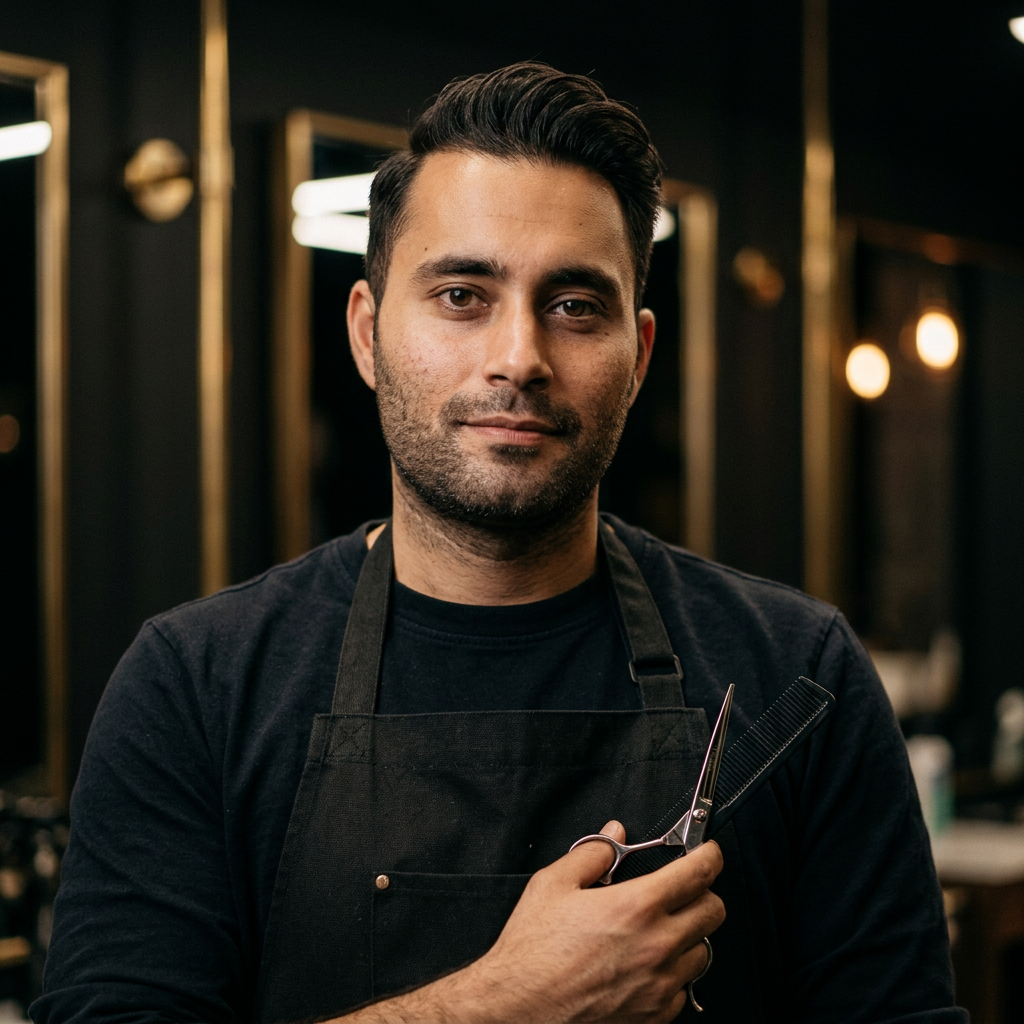 Vikas Bhagat, demo barber profile